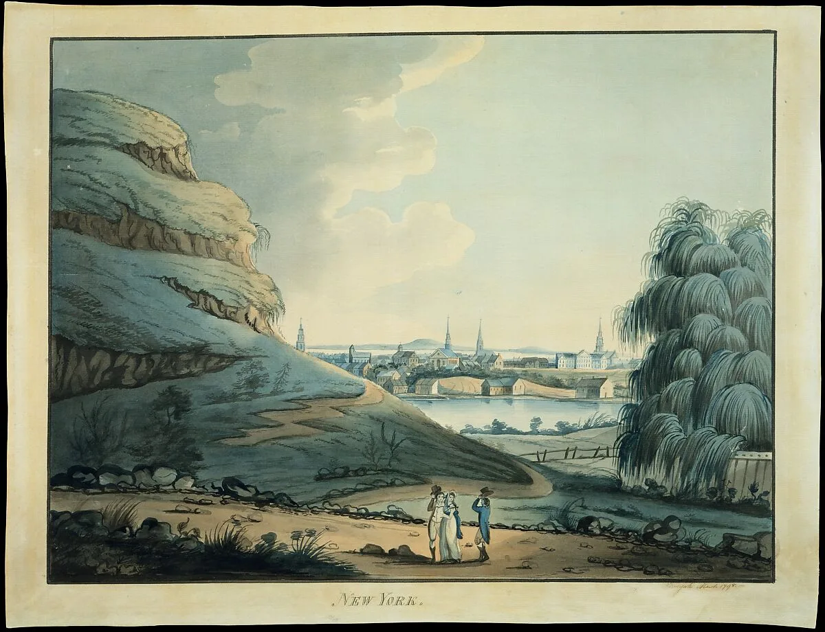 Collect Pond, New York City — Alexander Robertson|Archibald Robertson
