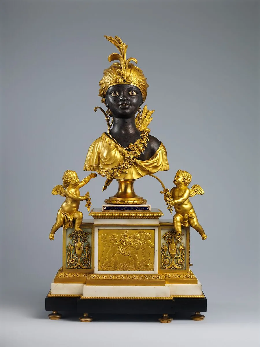 Mantel clock with musical movement — Jean-Baptiste-André Furet