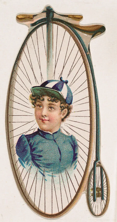 Bicycle, from the Novelties series (N228, Type 3) issued by Kinney Bros. — Kinney Brothers Tobacco Company