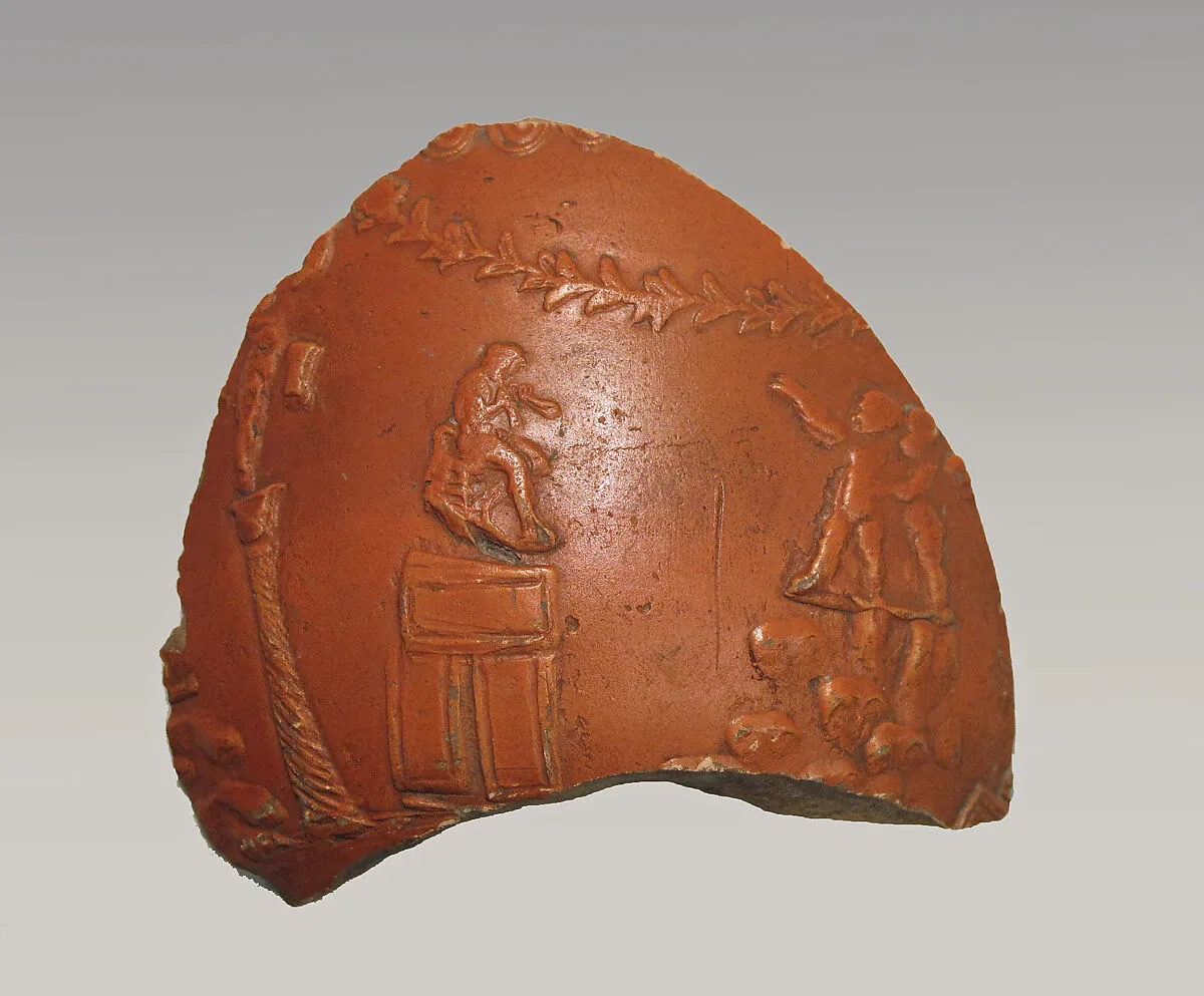 Vase fragment — Unknown