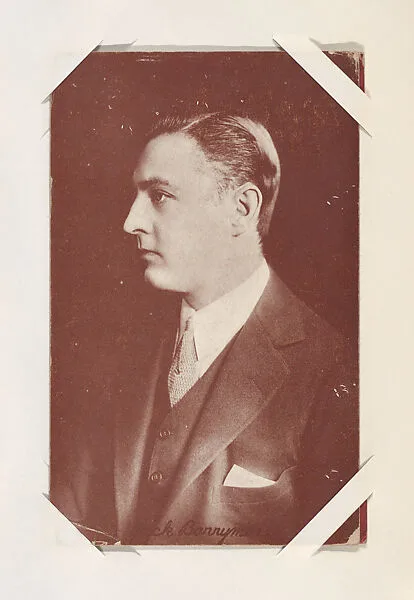 Jack Barrymore from Movie Stars Exhibit Cards series (W401) — Unknown