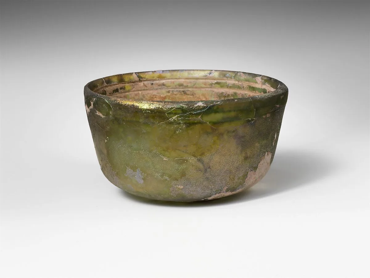Glass bowl — Unknown