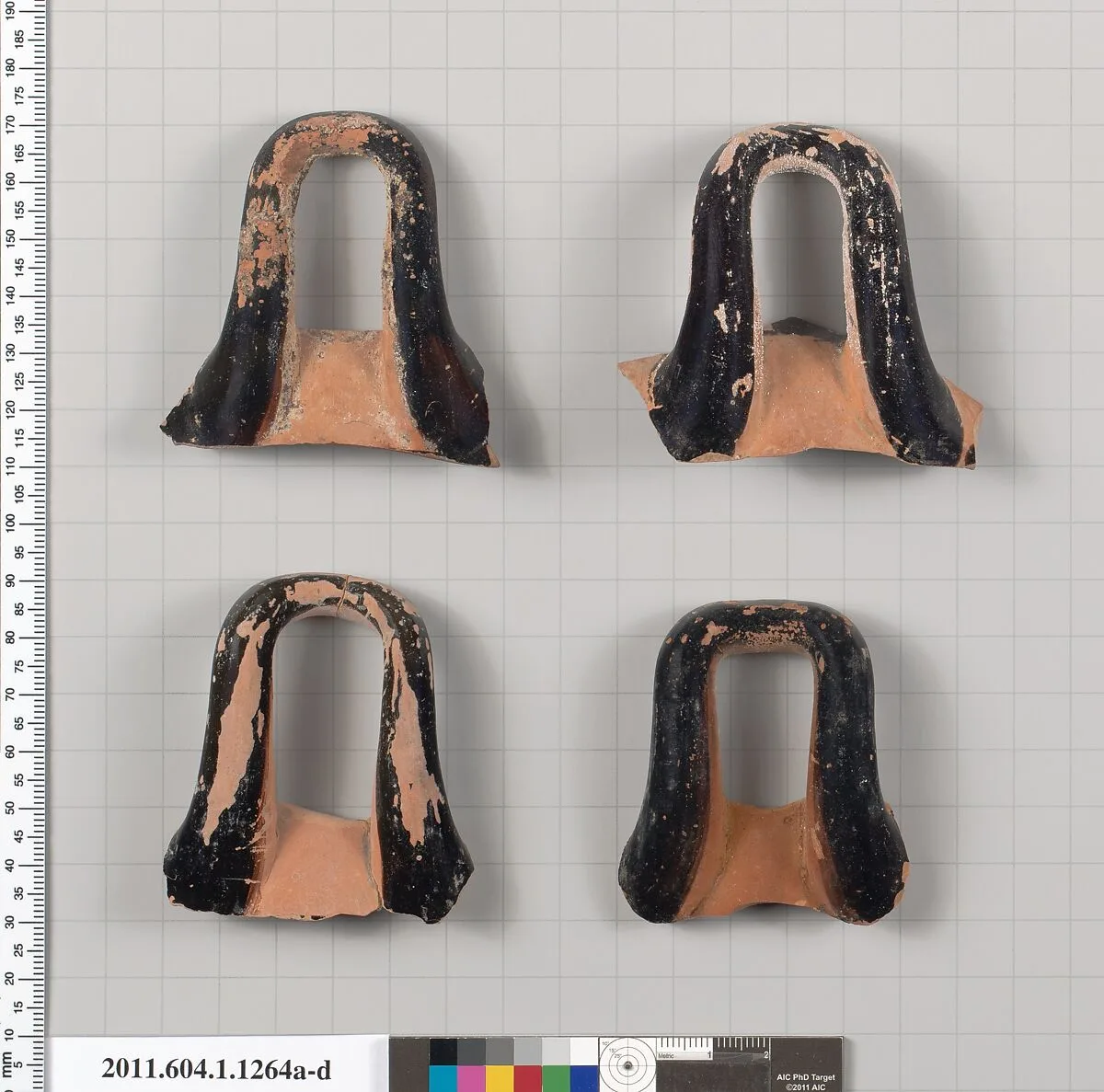 Terracotta fragments of kylikes (drinking cups) — Unknown
