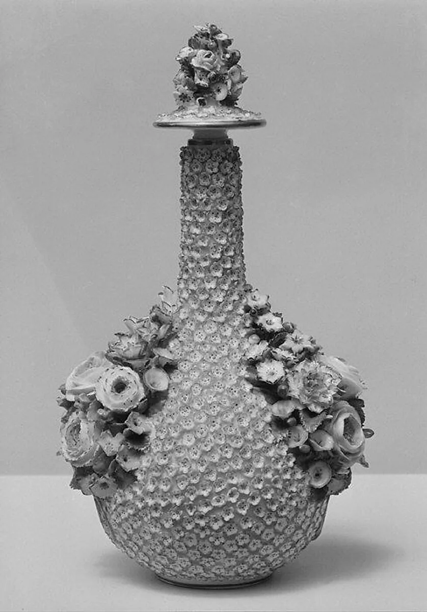 Vase with stopper — Jacob Petit|Fontainebleau