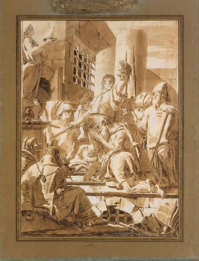 Beheading of Two Male Saints