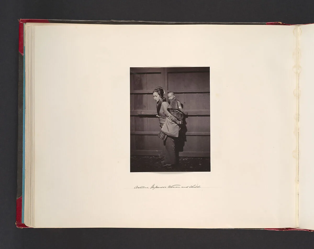 Costume Japanese Woman and Child — John Thomson