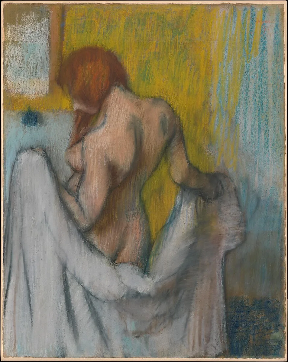 Woman with a Towel — Edgar Degas
