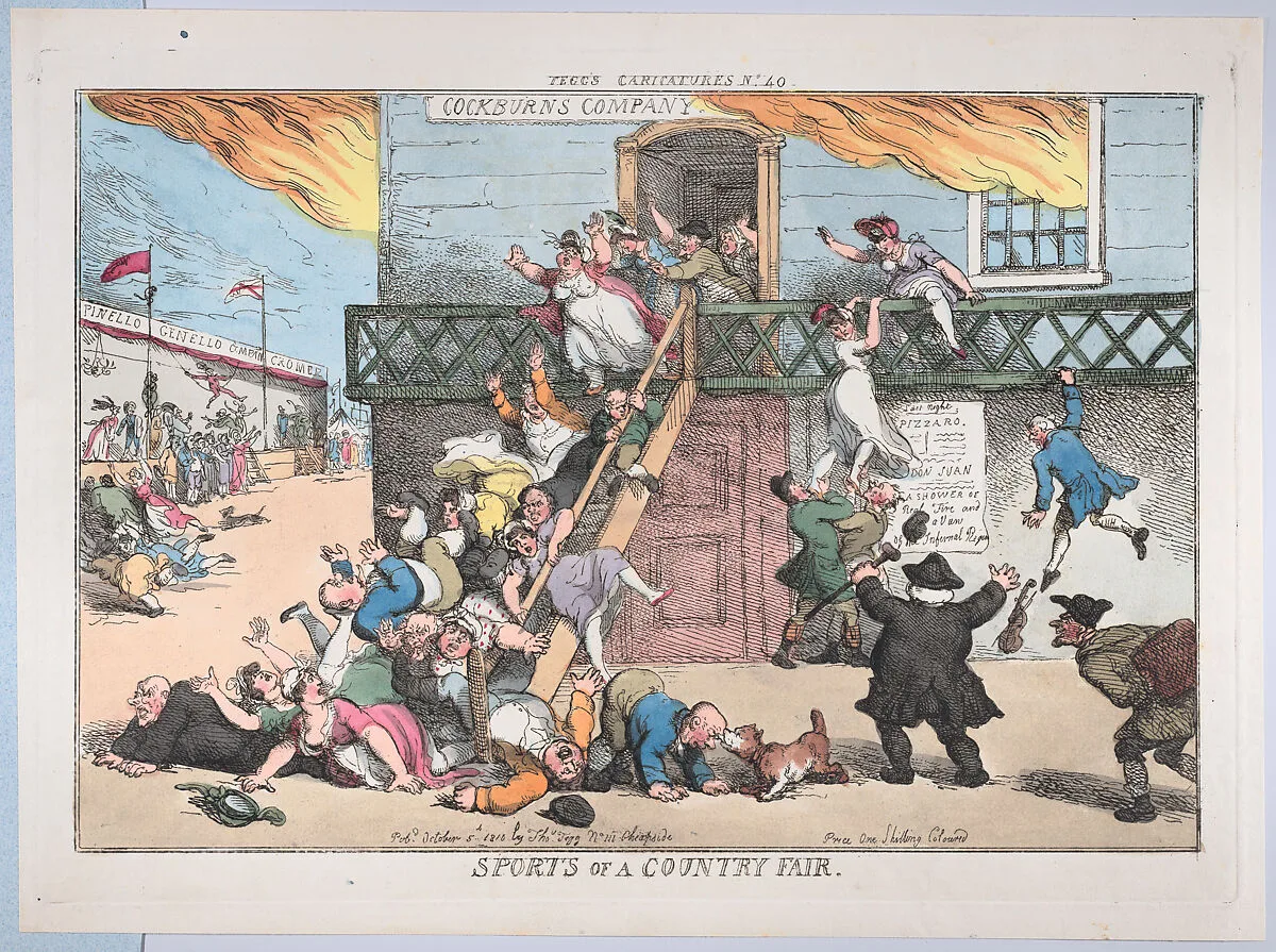 Sports of a Country Fair — Thomas Tegg|Thomas Rowlandson