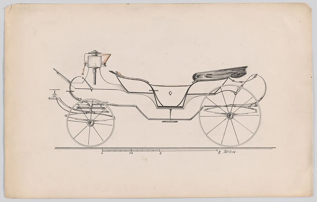 Design for Vis-à-Vis (French?) — Unknown