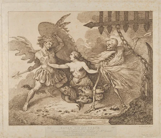 Satan, Sin and Death (Paradise Lost, Book the 2nd)