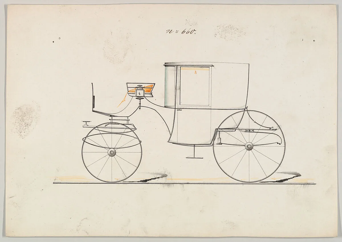 Design for Coupé, no. 660 — Brewster & Co.