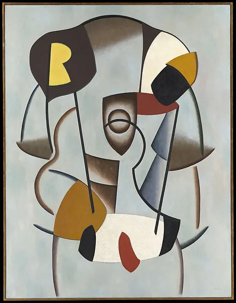 Indian Composition — George L.K. Morris