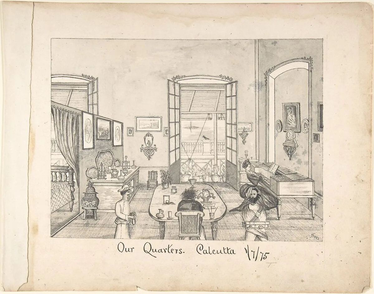 Our Quarters Calcutta — Anonymous, British, 19th century