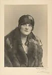 [Woman in Satin Cap and Furs]