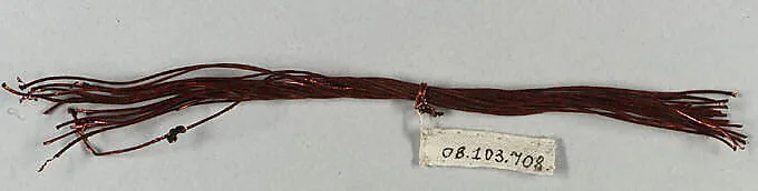 Tinsel and metal thread — Unknown