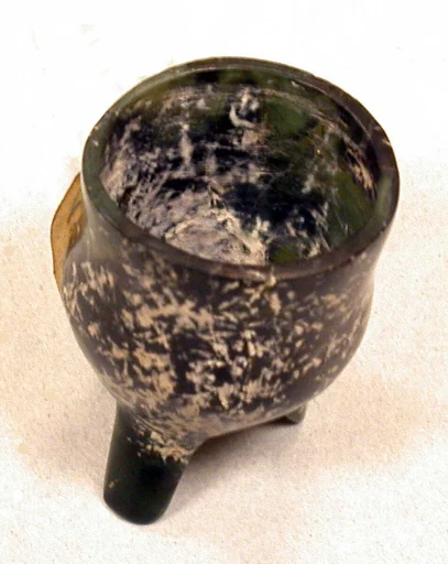 Stone Tripod Vessel