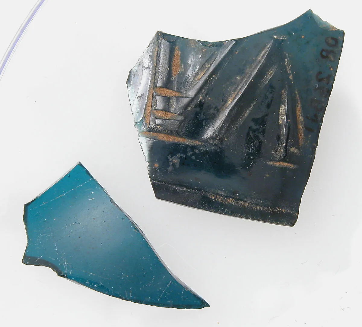 Glass Fragments — Unknown