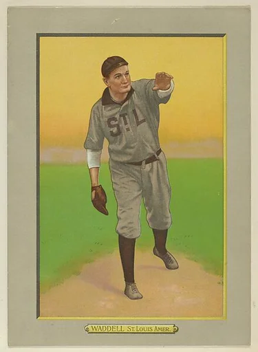 Rube Waddell, Pitcher, St. Louis Browns (American League), from Turkey Red Cabinets (T3)