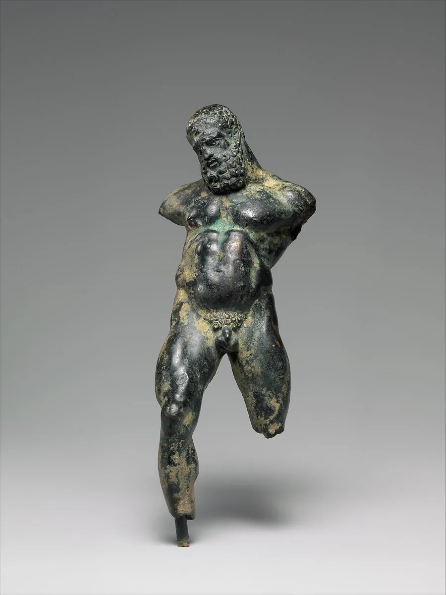 Bronze statuette of drunken Herakles — Unknown