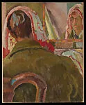 Duncan Grant in front of a Mirror — Vanessa Stephen Bell