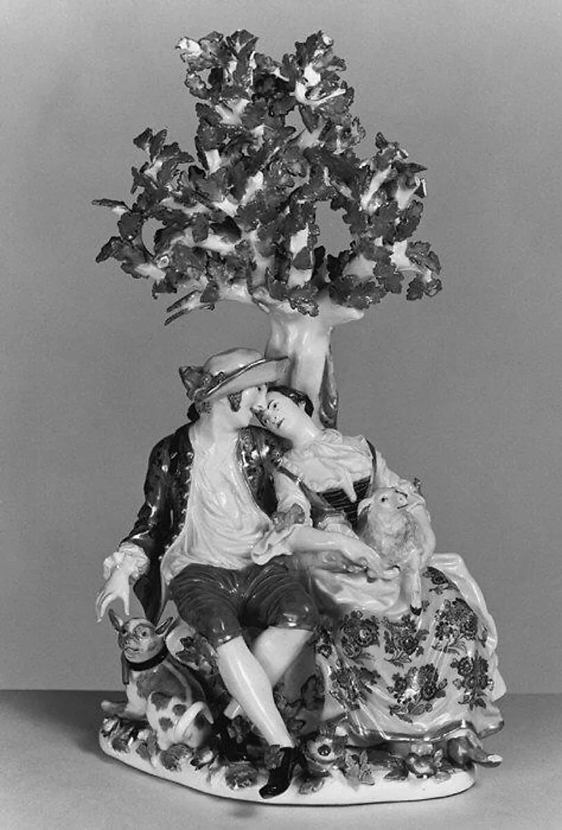 Shepherd lovers — Johann Joachim Kändler|Meissen Manufactory|François Boucher