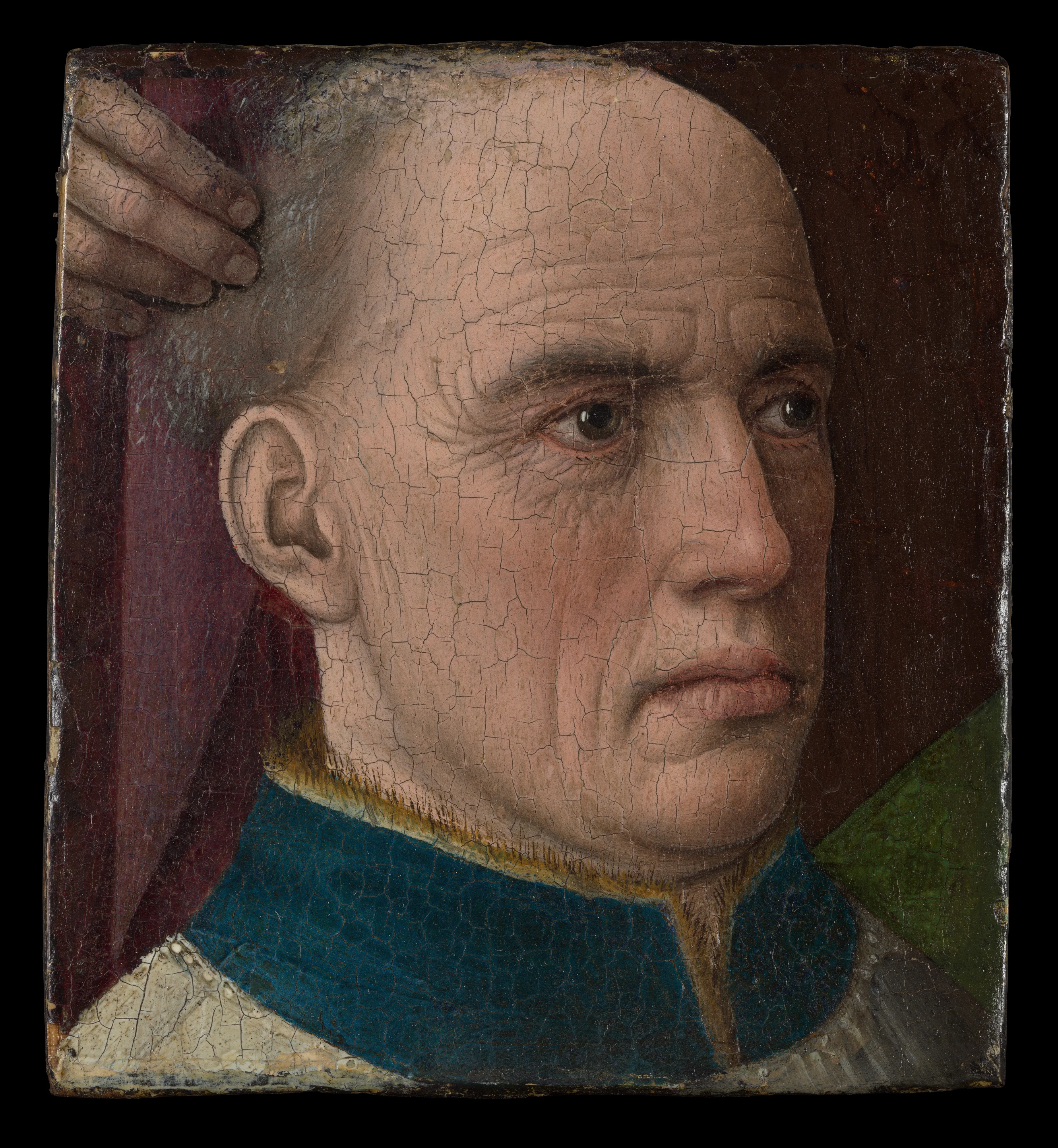 Head of a Donor — Albert van Ouwater