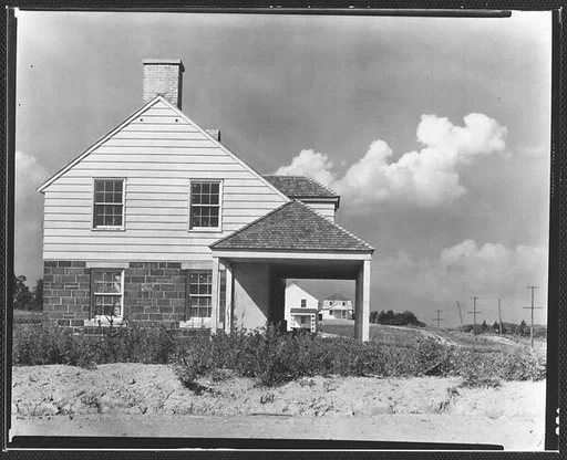 [Brick and Clapboard House, Arthurdale Subsistence Homestead Project, Reedsville, West Virginia]