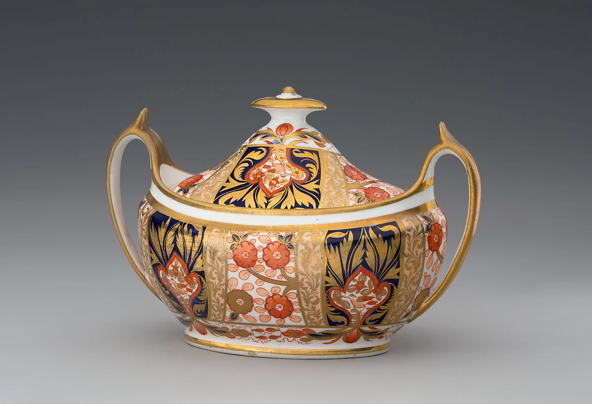 Sugar bowl (part of a service) — J. Spode