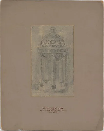 Design for baptismal font