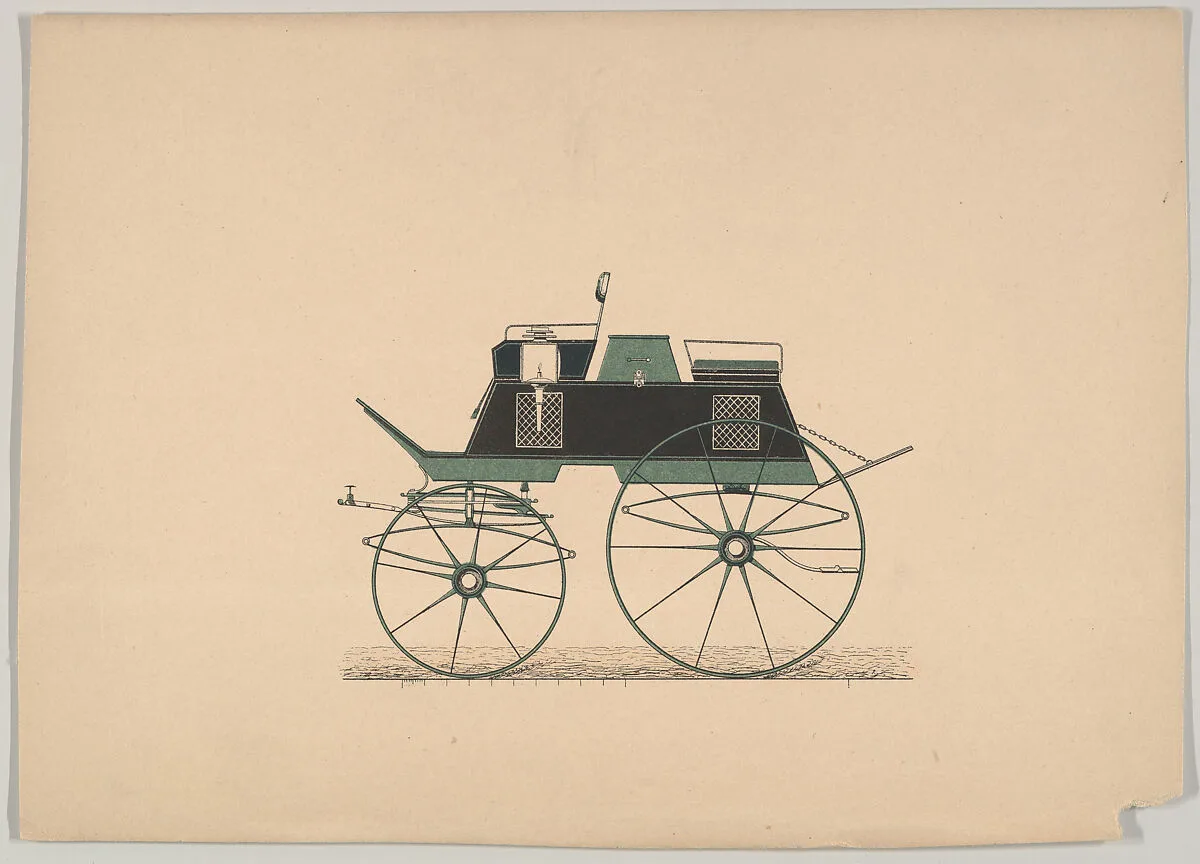 Design for a Game Wagon — Unknown