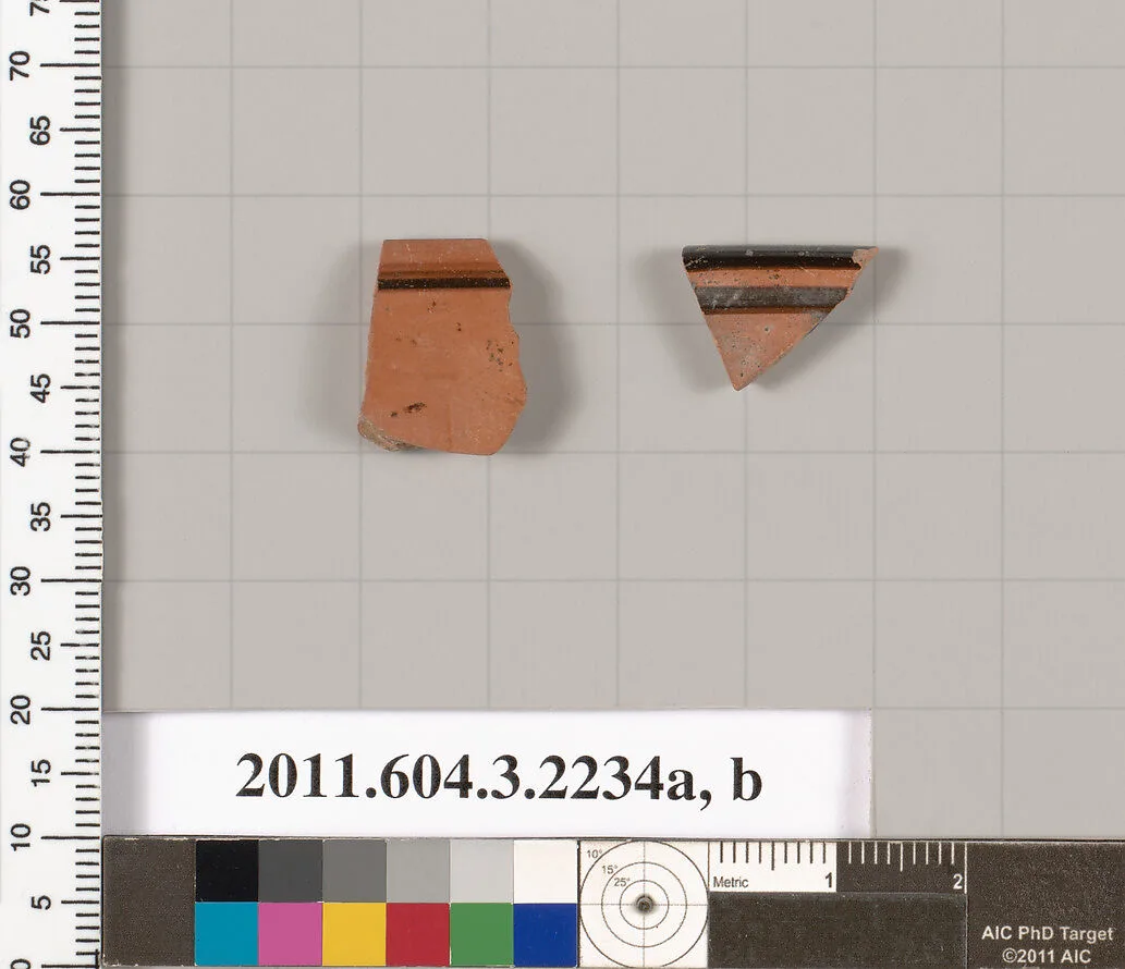 Terracotta rim fragments of kylikes (drinking cups) — Unknown