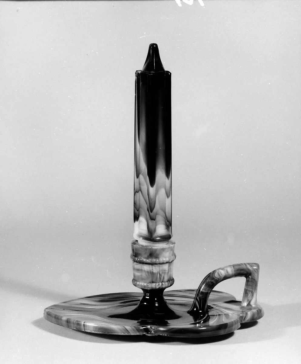 Candlestick and Candle — Unknown