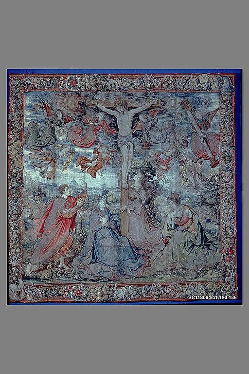 The Crucifixion — Bernard van Orley|Pieter van Aelst the Younger|Pieter de Pannemaker