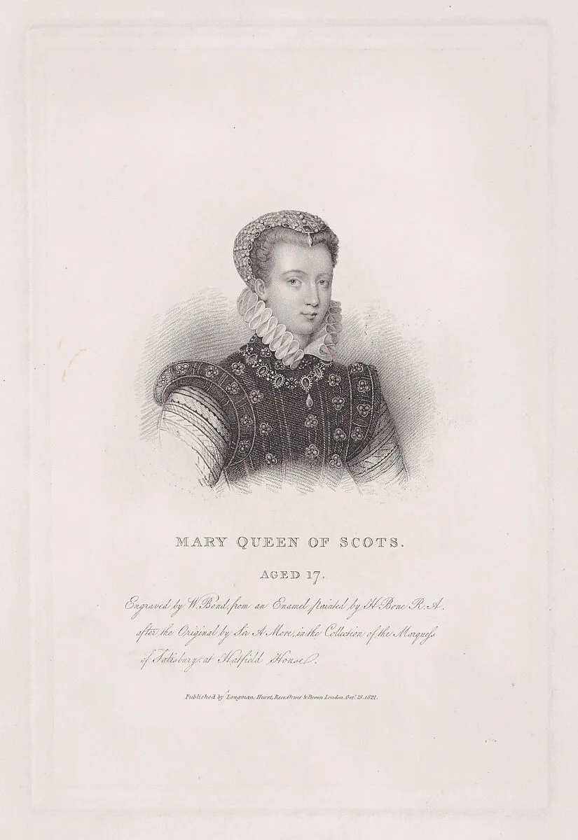 Mary, Queen of Scots — Mary, Queen of Scots|William Bond|Henry Bone|Longman, Hurst, Rees, Orme and Brown