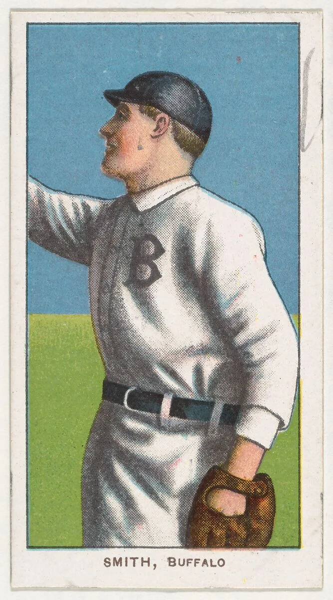 Smith, Buffalo, Eastern League, from the White Border series (T206) for the American Tobacco Company — American Tobacco Company