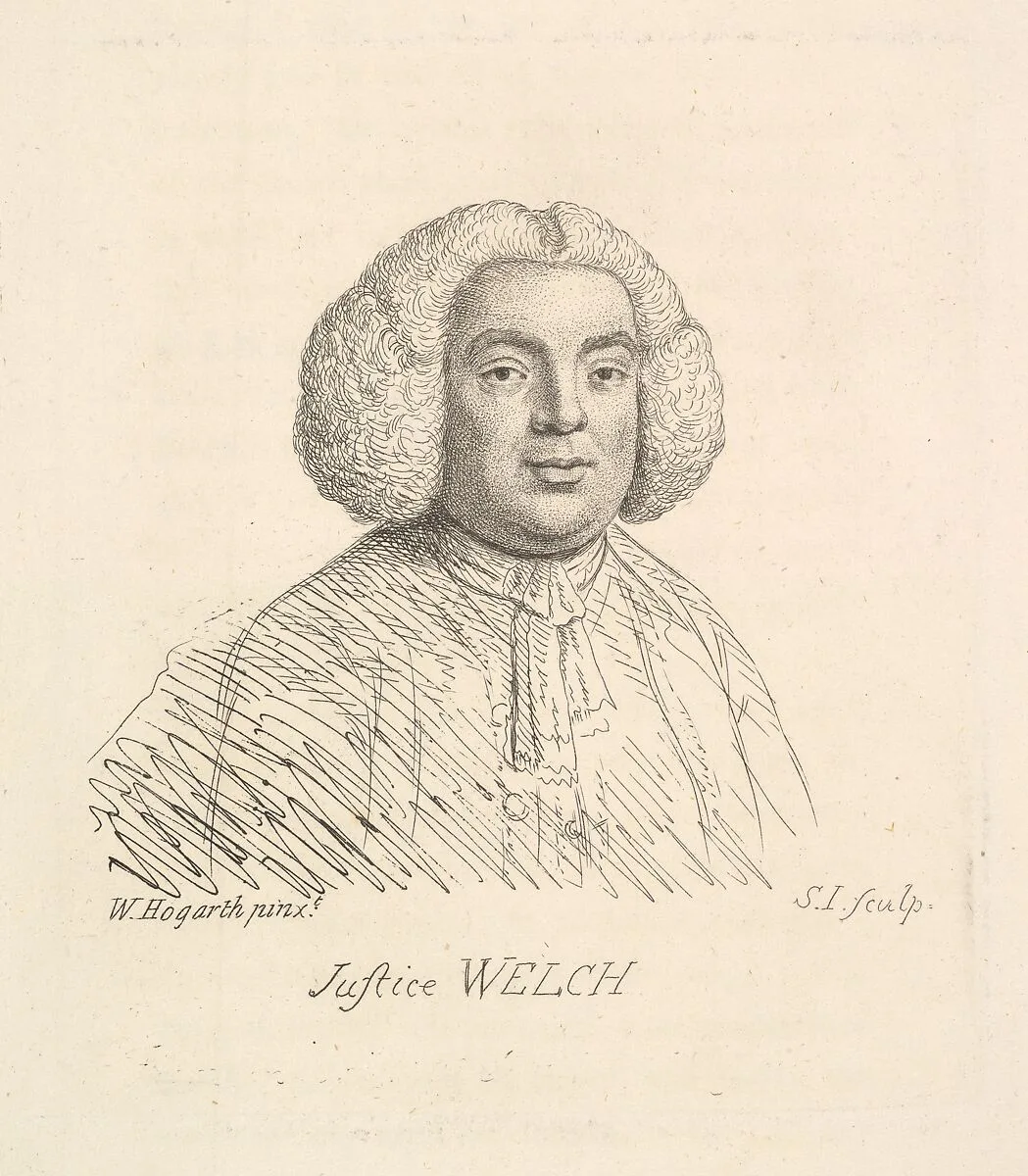 Justice Welch — William Hogarth|Samuel Ireland|Saunders Welch