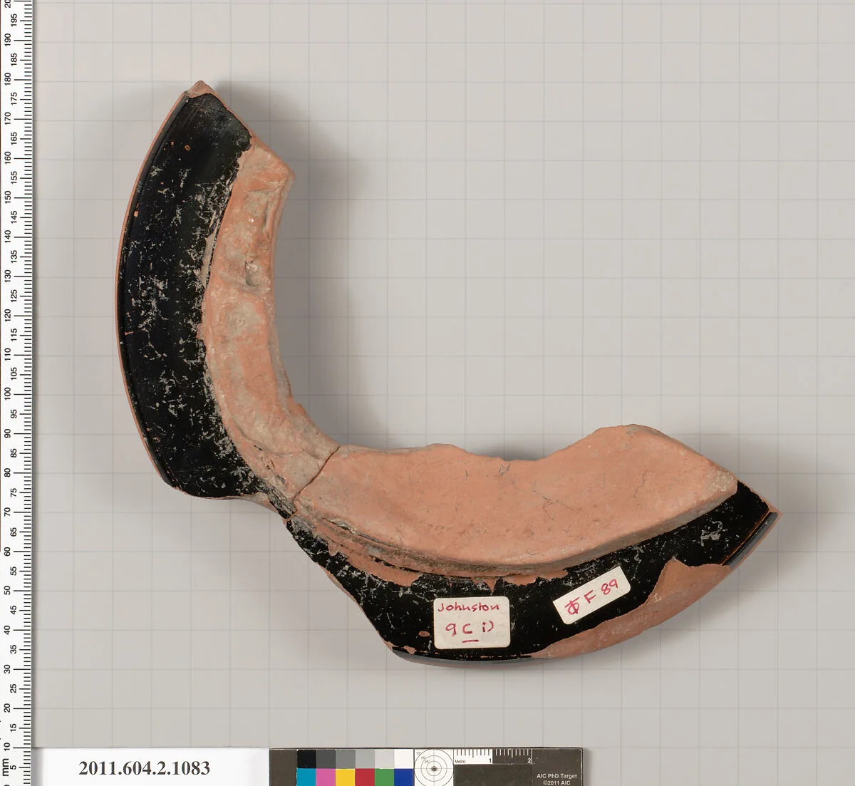 Terracotta fragment of a hydria (water jar) — Unknown