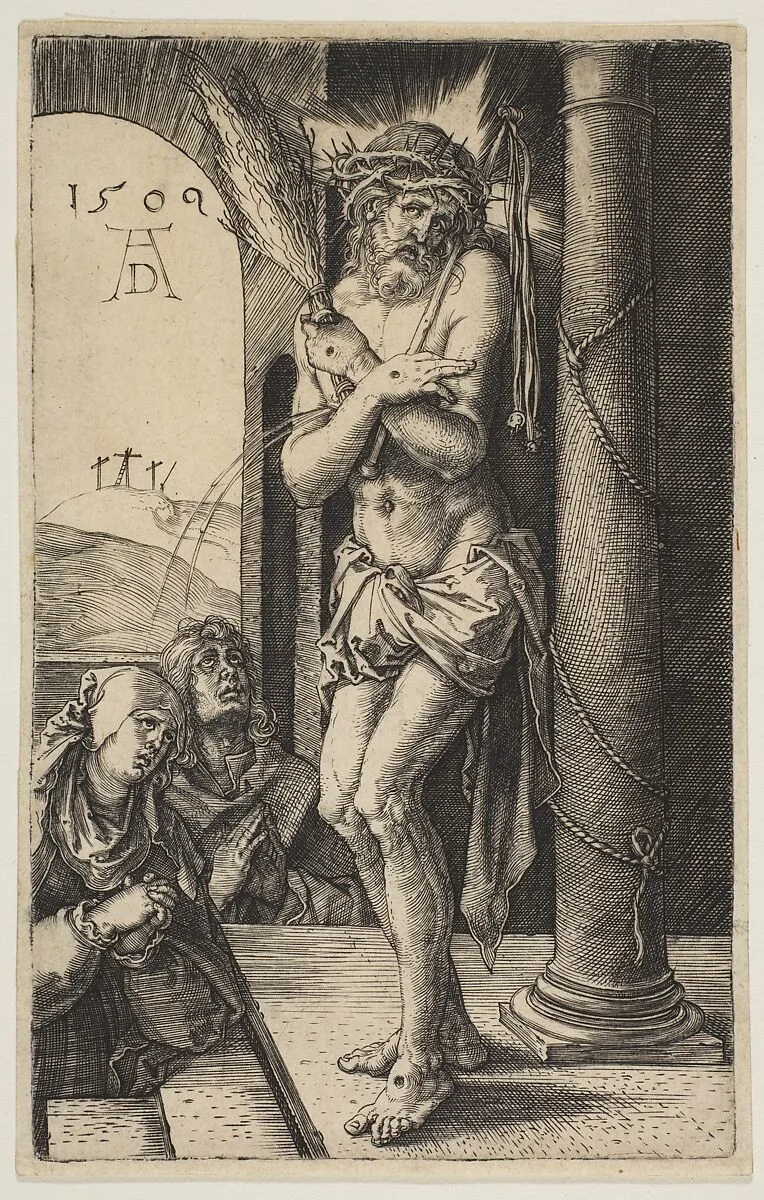 Man of Sorrows, from "The Passion" — Albrecht Dürer