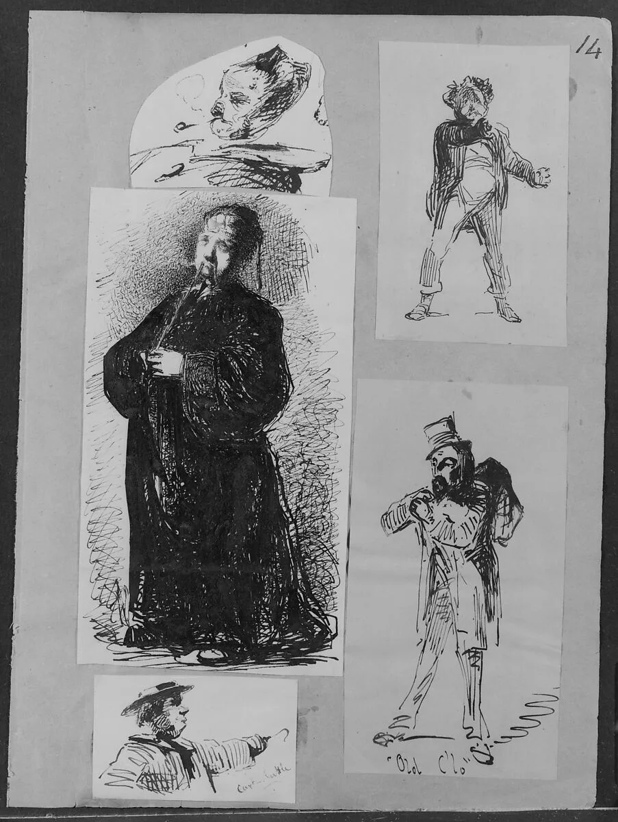 Old C'lo (from Sketchbook) — James McNeill Whistler