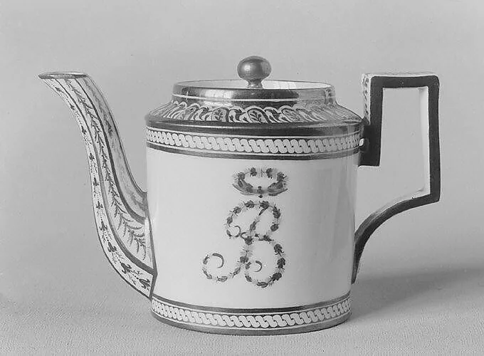 Teapot (part of a traveling tea service) — Dihl et Guérhard