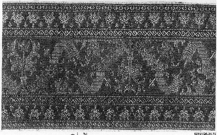 Valance or Bed Hanging — Unknown