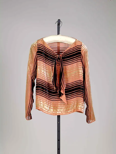 Evening overblouse — Unknown