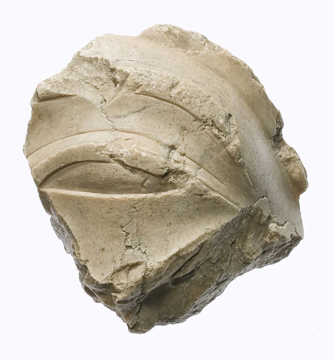 Right eye and brow from head of king in the 'blue' crown — Unknown