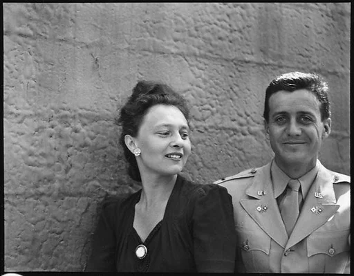 [Unidentified Couple on Roof of 441 East 92nd Street Apartment Building?, New York City]