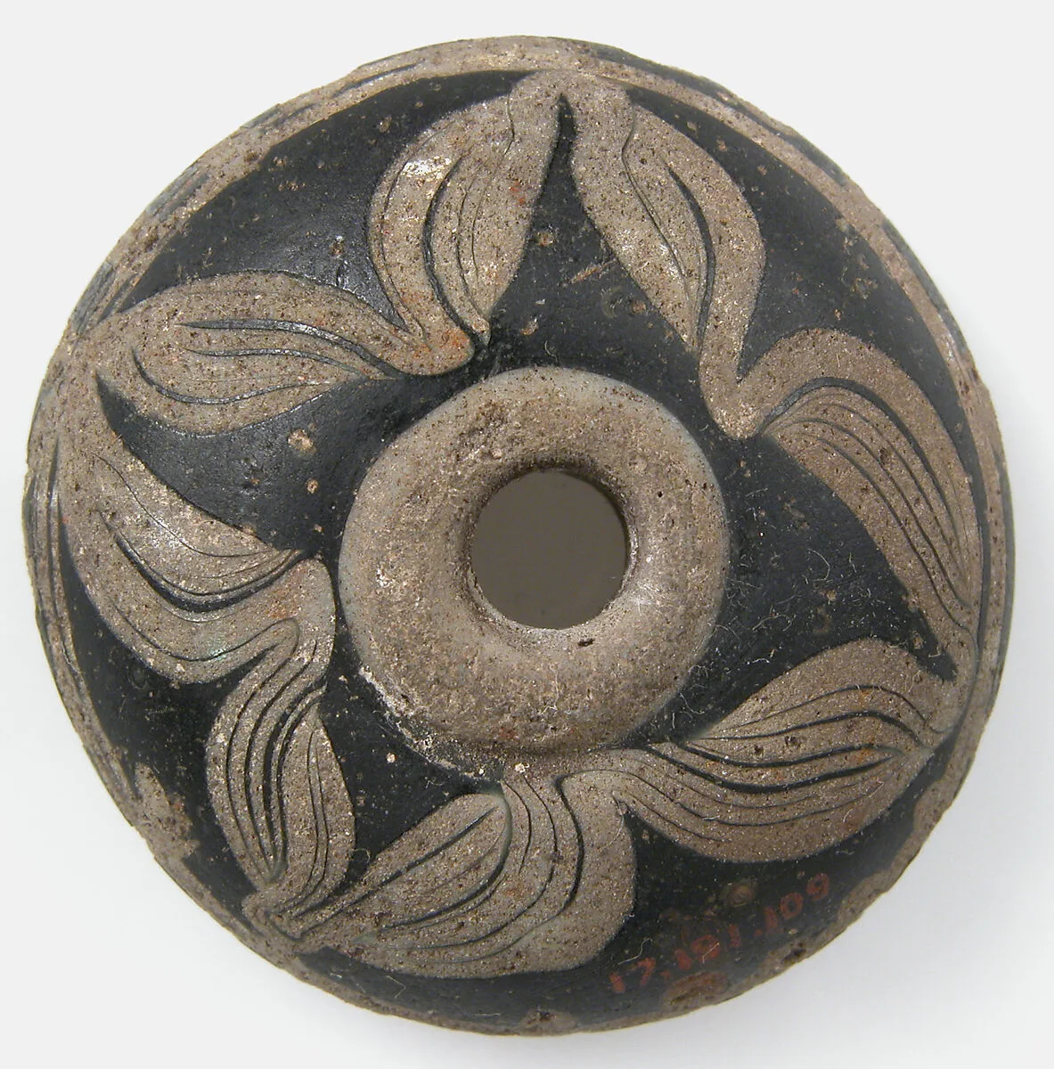 Flattened Hemispherical Bead — Unknown