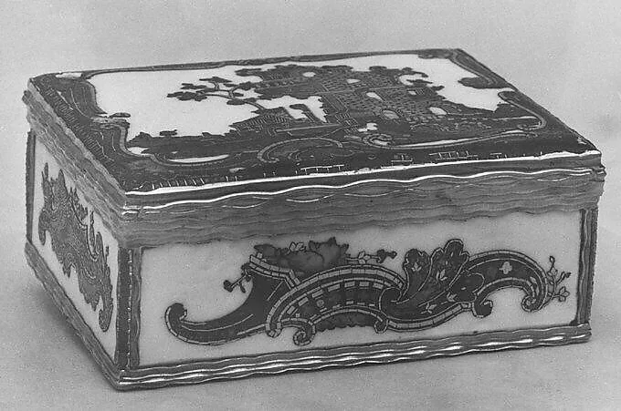 Snuffbox — Johann Martin Heinrici|Meissen Manufactory