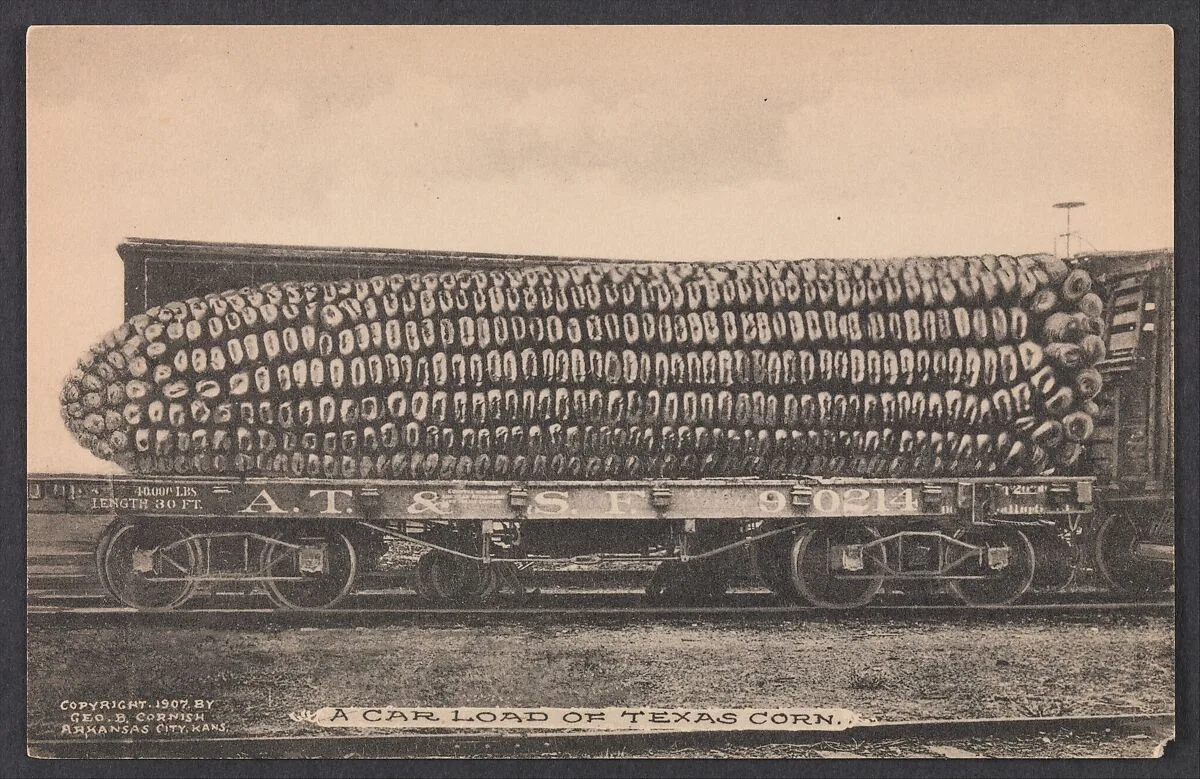 A Car Load of Texas Corn — George B. Cornish