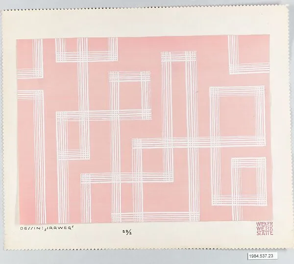 Wrong Way — Dagobert Peche|Wiener Werkstätte