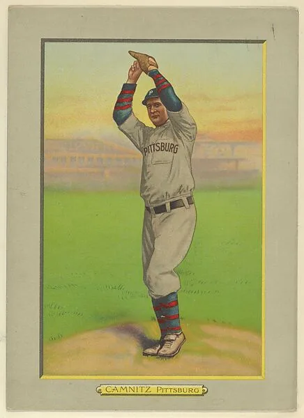 Howie Camnitz, Pitcher, Pittsburg Pirates (National League), from Turkey Red Cabinets (T3) — American Tobacco Company