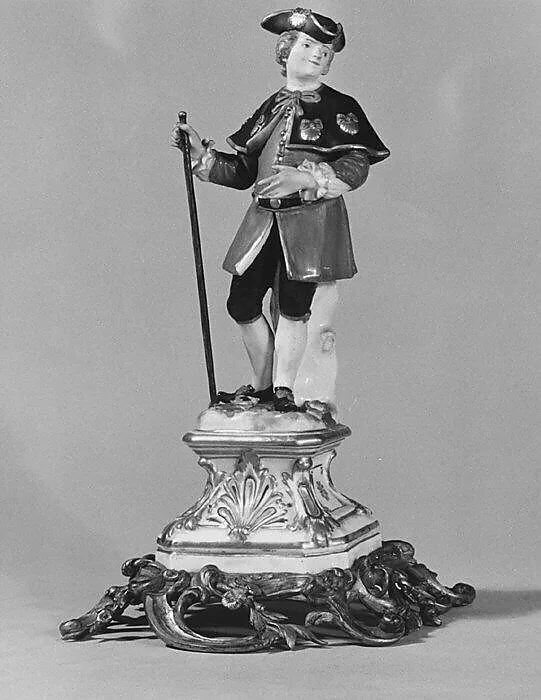 Standing man (one of a pair) — Johann Joachim Kändler|Meissen Manufactory